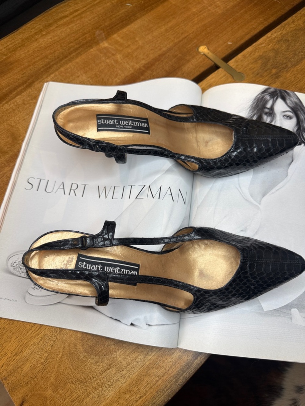 Stuart Weitzman Pointed-Toe Heels - Picture 4 of 13